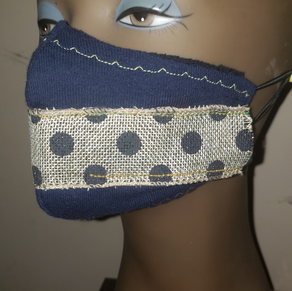 Face mask designer hand made durable